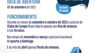 Clube funcionará normalmente no dia 7 de setembro, feriado de